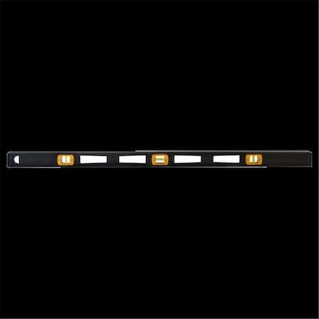 Eat-In Top Reading Aluminum Level - 3 Vial, 48 in. EA334118